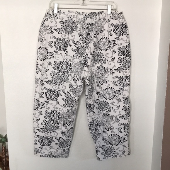 LIZ CLAIBORNE VILLAGER ANKLE LENGTH PANTS SIZE 14 NWOT EXCELLENT CONDITION! - Picture 6 of 6